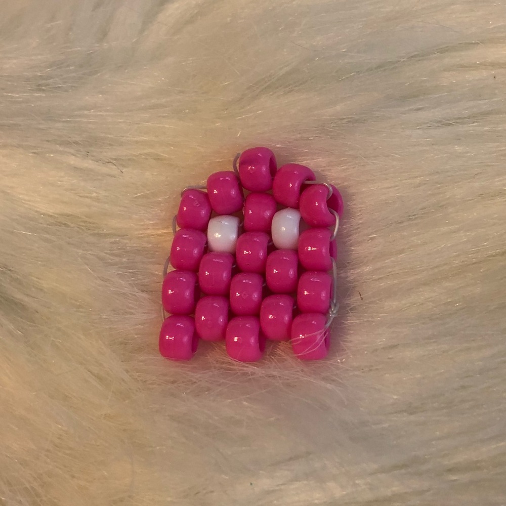 Pink Kandi Pac-Man ghost